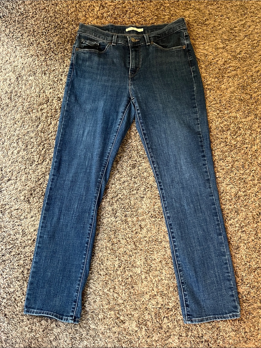 Levi's Women's Skinny Jeans - Dark Blue Wash